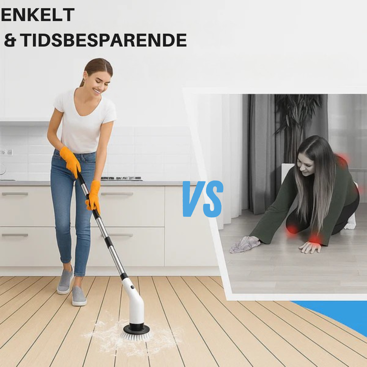 RenLätt™ – 9-i-1 Rengöringsborste