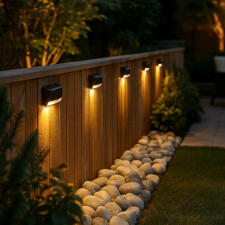 LjusVakt™ – Solcellsdriven Säkerhetslampa med Rörelsesensor