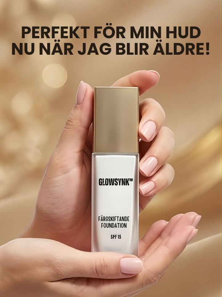 GlowSynk™ – Självanpassande foundation