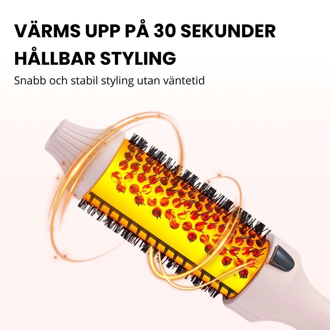 SilkLuma™ – 2-i-1 Volymborste för Styling