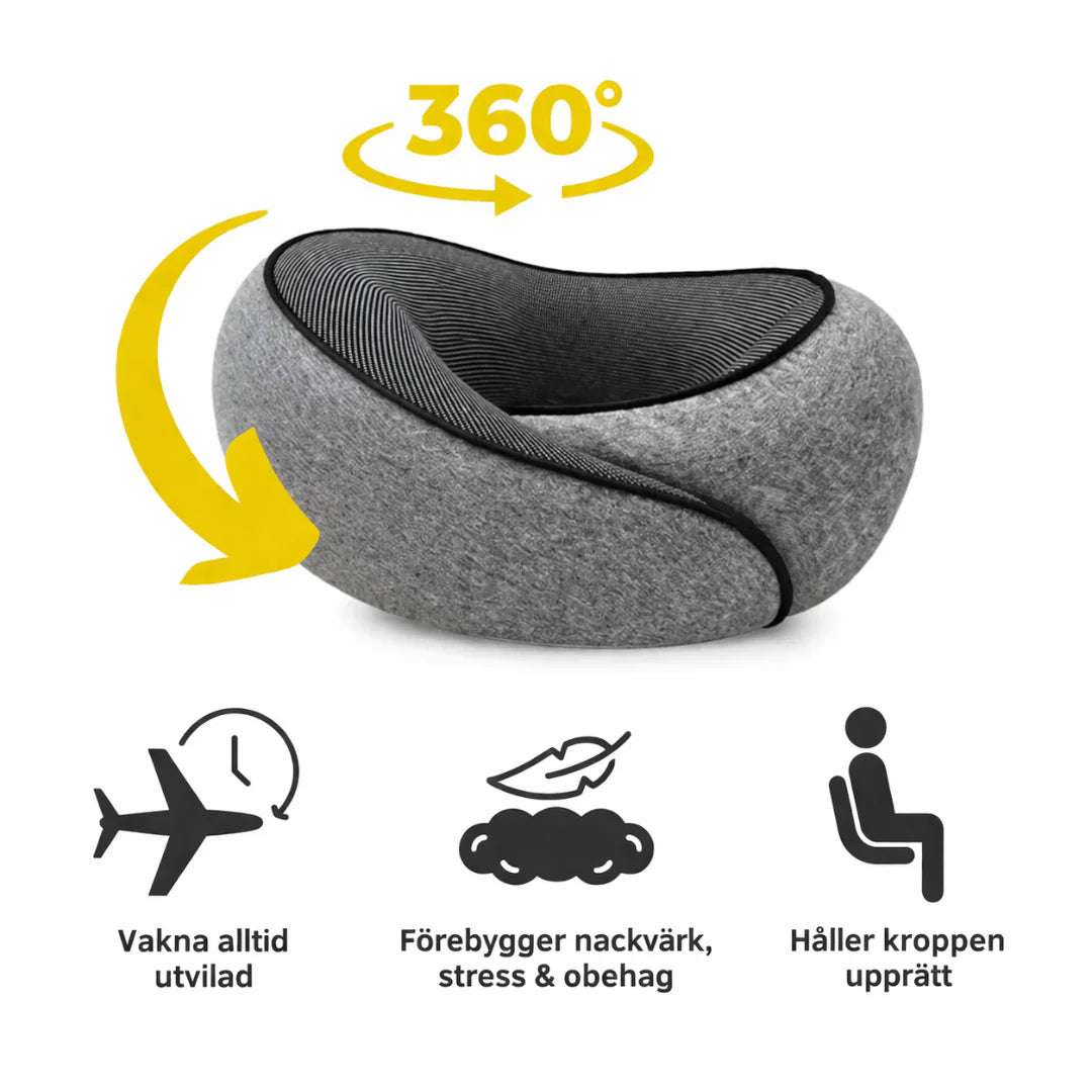 ResKomfort™ – 360° Nackstöd Komfortkudde