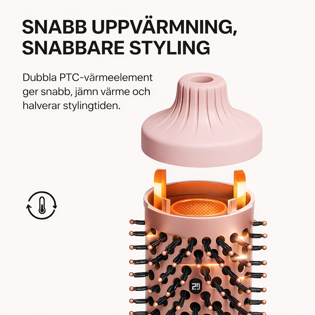 Lustravåg™ | Frissfri Värmeborste