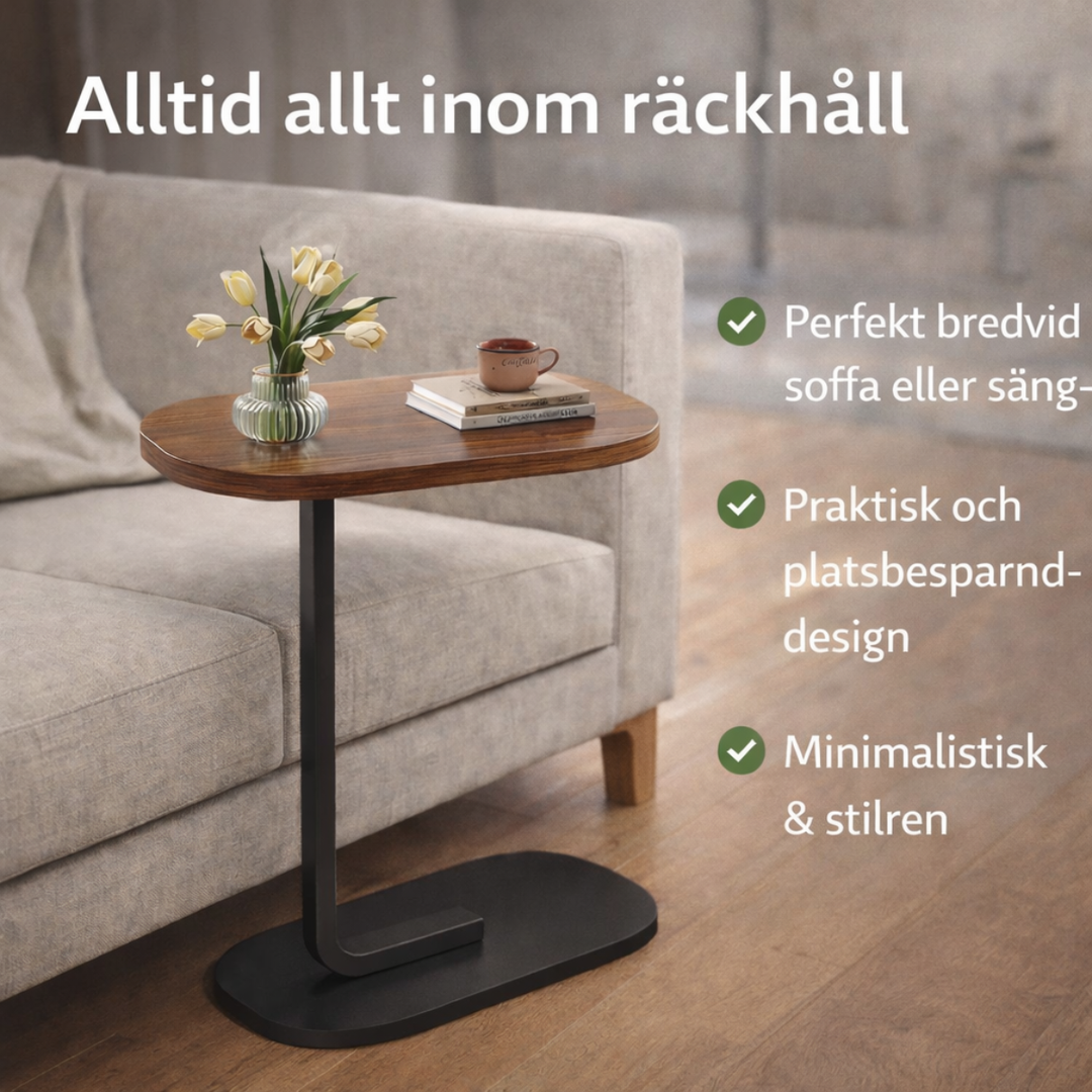 SoffMate™ – Sidobord för Soffa och Säng