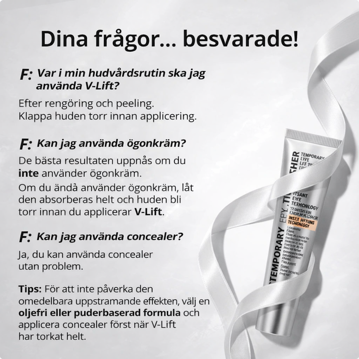 V-Lift Ögonkräm – Fastare ögonkontur