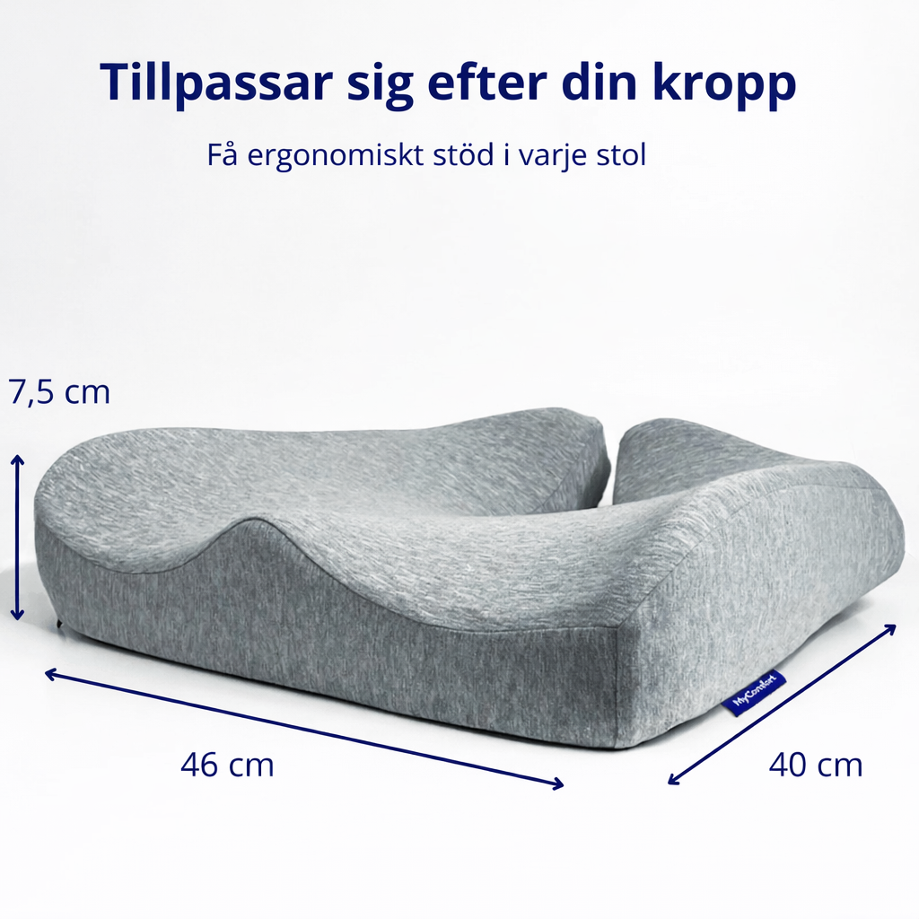 SittKomfort™ | Ergonomiskt stöd för bekvämare sittande