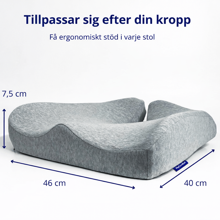 SittKomfort™ | Ergonomiskt stöd för bekvämare sittande