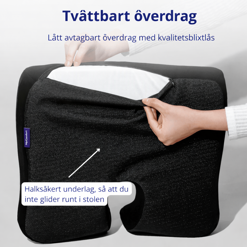 SittKomfort™ | Ergonomiskt stöd för bekvämare sittande